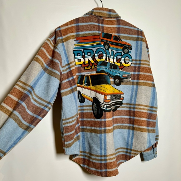 Fᴏʀᴅ Bʀᴏɴᴄᴏ Fʟᴀɴɴᴇʟ Sʜɪʀᴛ-Jᴀᴄ - Picture 9 of 14